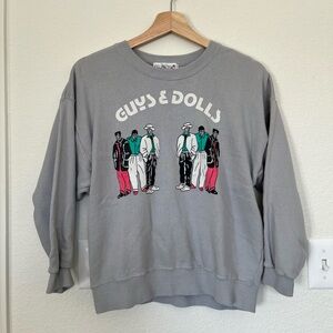 Women’s vintage crewneck with graphic